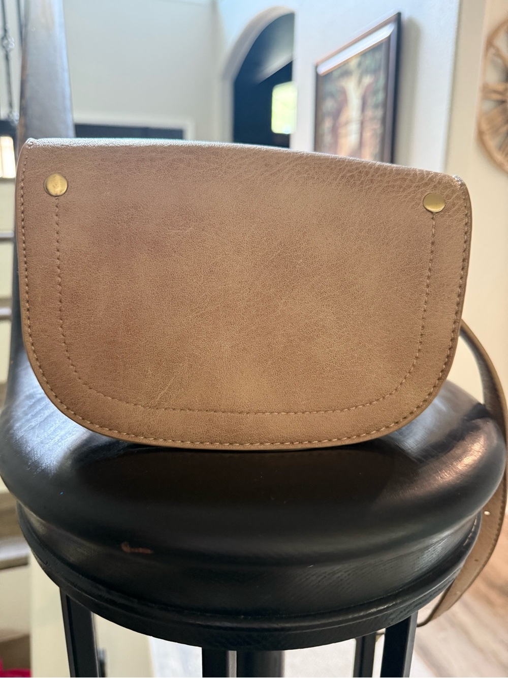 Anthropologie Tan Belt Bag